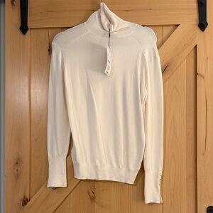 Zara Off-White Turtleneck Top-  NWT